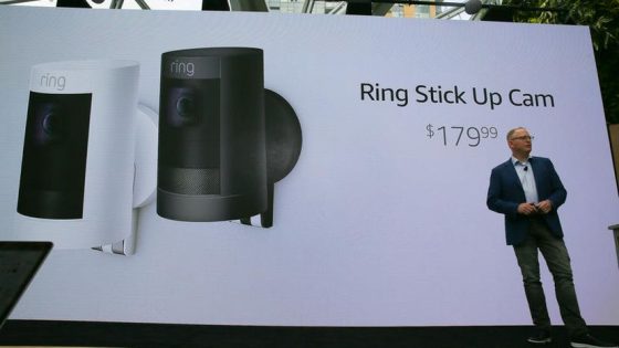 Amazon presenta nuevas cámaras de Ring para la seguridad
