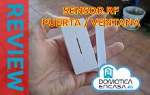 Review del sensor Sonoff de puerta o ventana por radio frecuencia