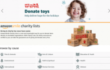 Alexa permitirá donar a “Toys for tots” juguetes