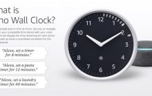 Sale a la venta el Alexa Wall Clock, el reloj de pared inteligente