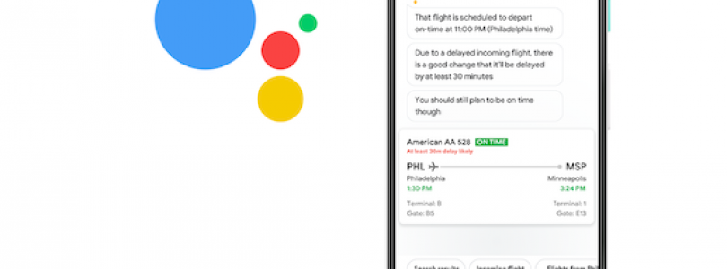 Google Assistant es capaz de predecir el retraso de los vuelos