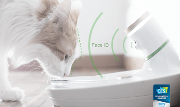 Mookkie: Un comedero para mascotas con reconocimiento facial y Google Assistant