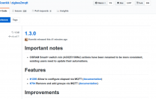 Zigbee2mqtt se actualiza a la versión 1.3.0