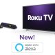 Roku TV anuncia soporte para Alexa por medio de un Skill