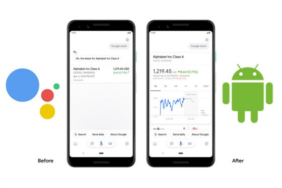 Google Assistant ofrecerá respuestas más visuales en los dispositivos Android