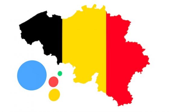 Google Assistant se activa en Bélgica