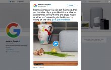 Nueva mención oficial a los altavoces Nest Home en lugar de Google Home