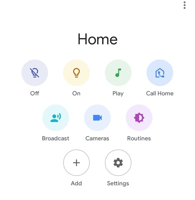 Google Home añade un botón de "llamar a casa" para hacer vídeo llamada