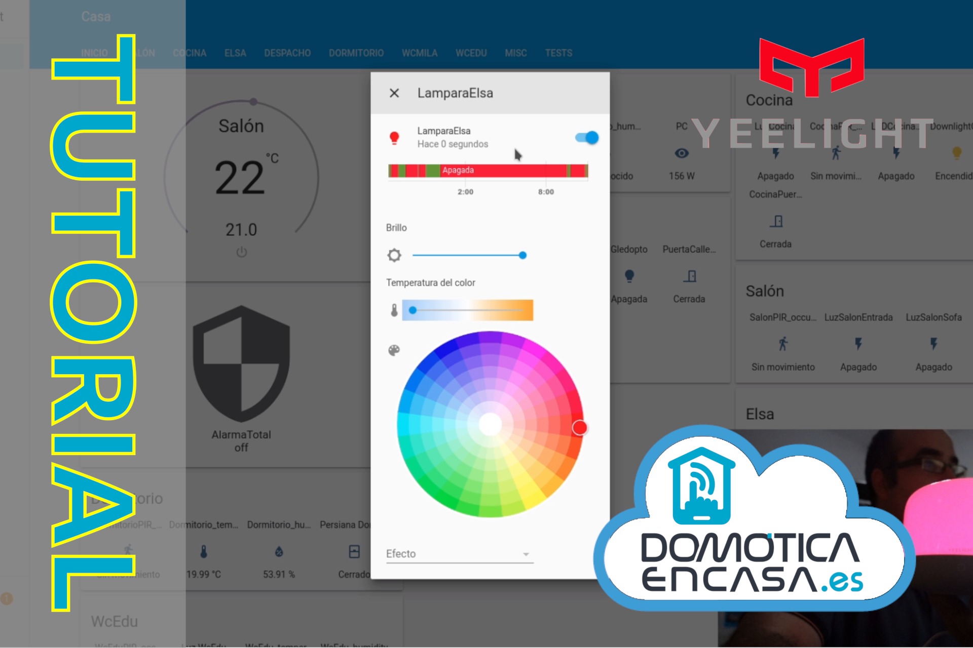 Home Assistant 47 Integramos Yeelight Domótica en Casa