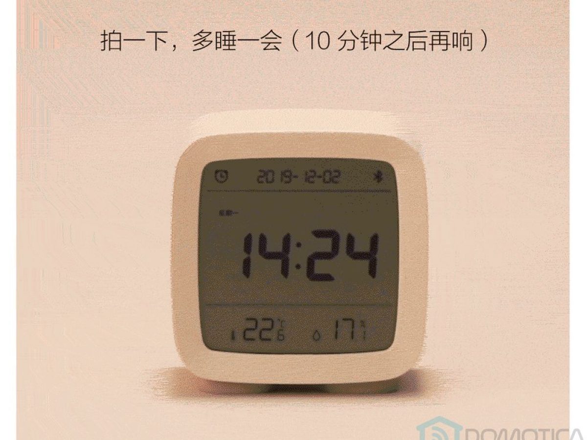 Xiaomi presenta su despertador inteligente