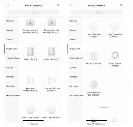 Una actualización de la App de Aqara muestra muchos dispositivos en camino