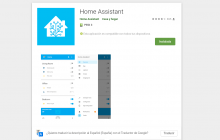 aplicación 1.5.0 de home assistant para Android