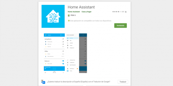 Home Assistant actualiza su aplicación para Android a la 1.5.0