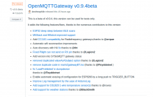 openmqttgateway 0.9.4beta