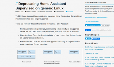 Home assistant supervised
