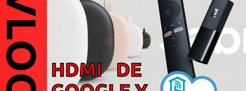portada de los dispositivos hdmi de Xiaomi y google