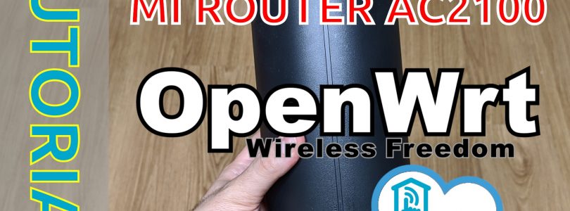 Portada del tutorial del cambio de firmware del Mi Router AC2100 a OpenWRT