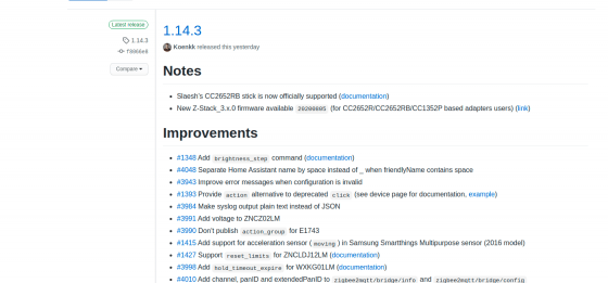 Zigbee2mqtt llega a la versión 1.14.3 con nuevo firmware Zigbee 3.0