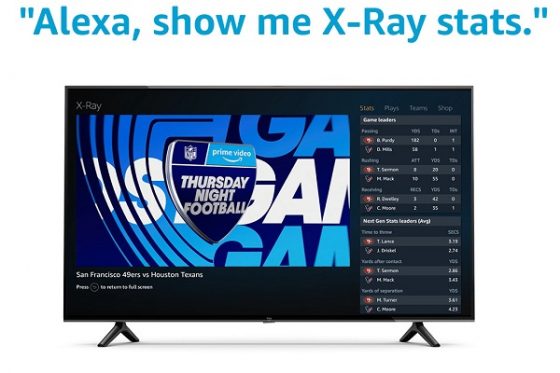 Los nuevos comandos de voz de Alexa debutan en Fire TV en el Thursday Night Football en Estados Unidos