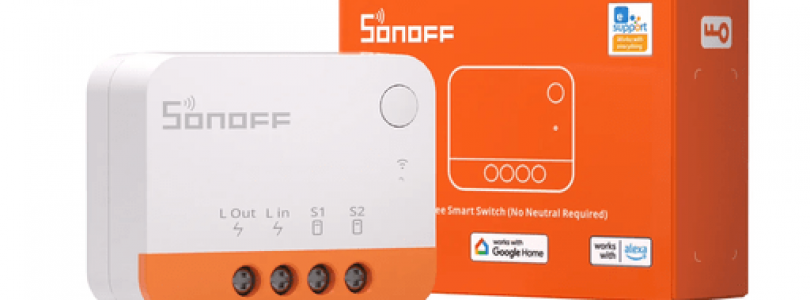 Sonoff lanza un nuevo relé Zigbee que no necesita neutro y de tamaño reducido, el ZBMINIL2